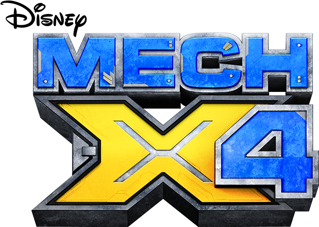 En Febrero La Nueva Serie Mech-x4 Llega A Disney Xd - Mech X4 Logo (800x533), Png Download