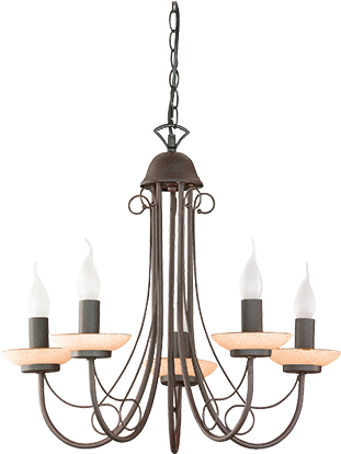 Chandelier - Trio 1199051 24 (482x434), Png Download