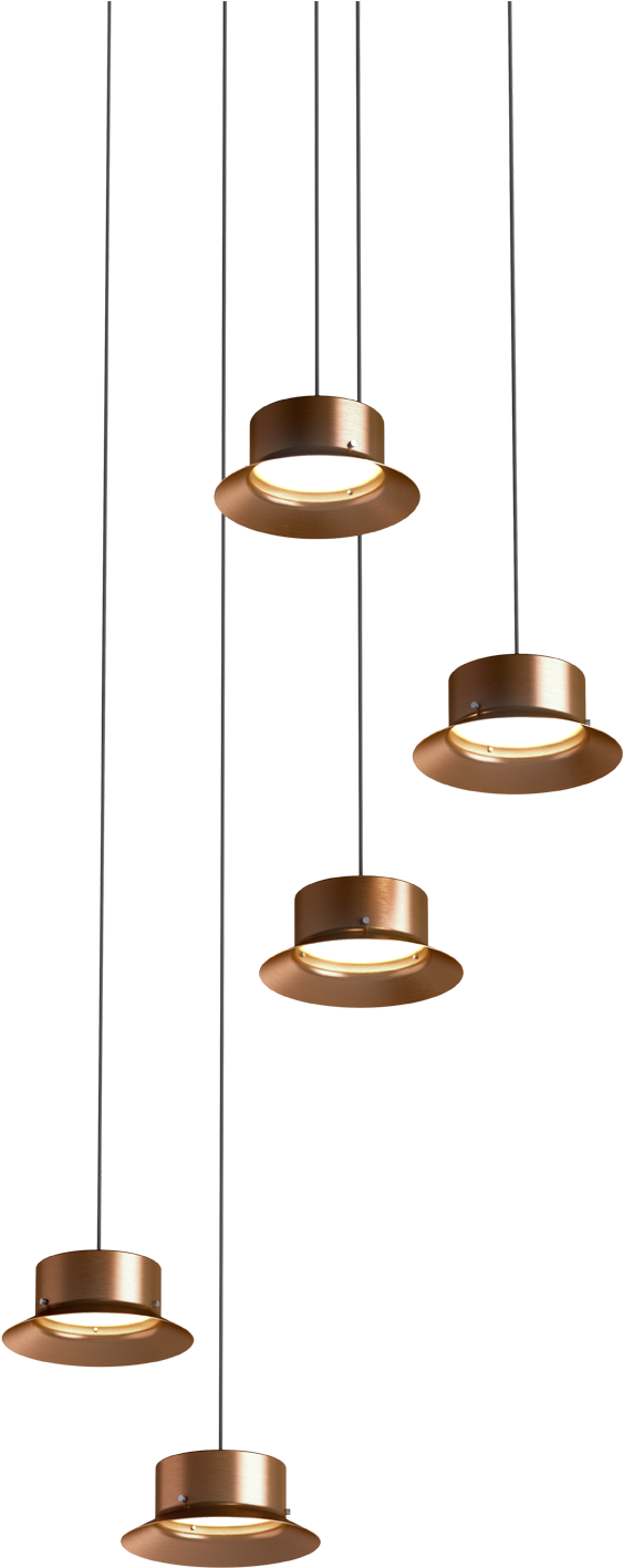 Estiluz Maine T-3415l Suspension Light (1366x1680), Png Download