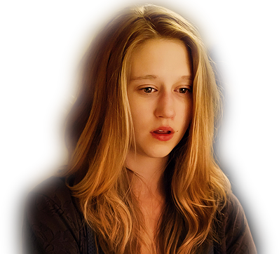 #taissa Farmiga Png - Violet Harmon (398x362), Png Download