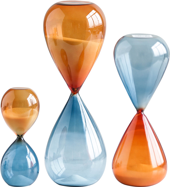 Creative Hourglass Timer Decoration Time 15 Minutes - Timer (800x800), Png Download