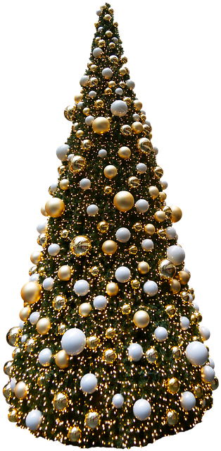 Christmas, Christmas Tree, Christmas Ornaments - Christmas Tree (485x720), Png Download
