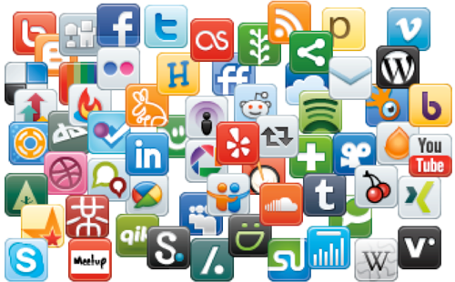 Social Media Icons - We Help You Grow Your Business (500x310), Png Download