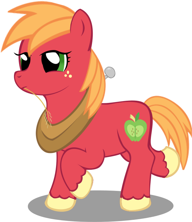 Mlp-scribbles, Big Macintosh, Macareina, Red Gala, - My Little Pony Christmas Scootaloo (698x755), Png Download