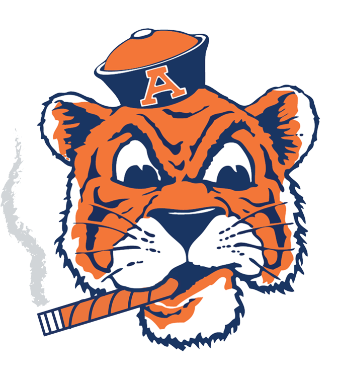 Auburn Tiger Clipart Auburn University Auburn Tigers - Auburn Tigers Football (700x754), Png Download