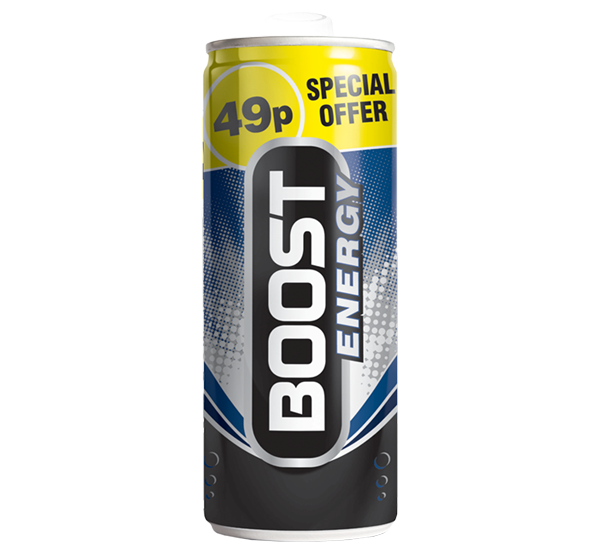 More Views - Boost Energy Citrus 250ml (600x600), Png Download