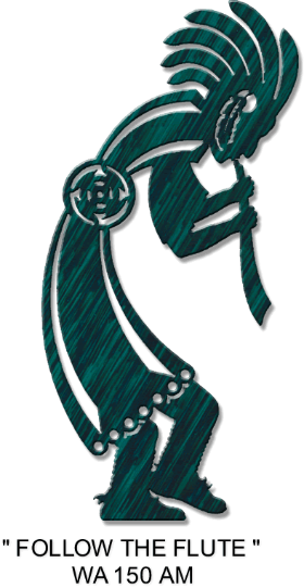 Native American Metal Art Follow The Flute Kokopelli - Kokopelli (280x541), Png Download
