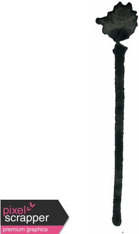 Brush 043d - Paint Splatter - Digital Scrapbooking (456x456), Png Download