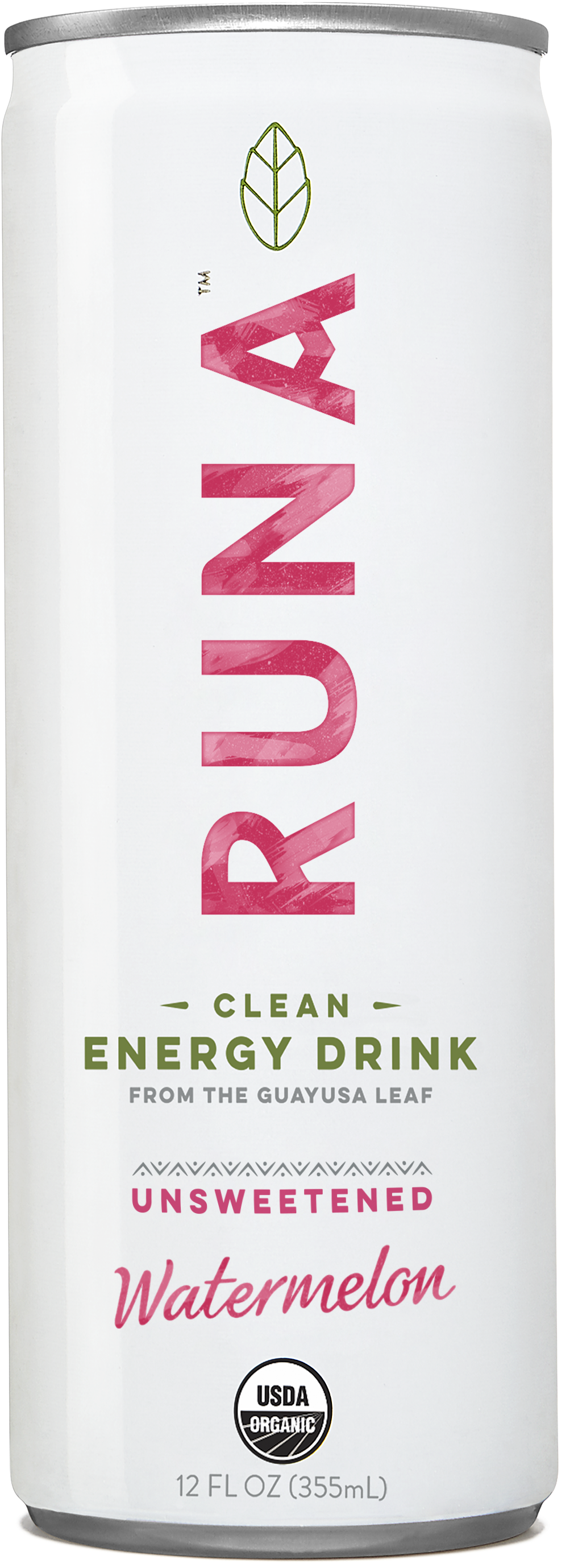 Runa - Clean Energy Drink Berry - 12 Oz. (3113x3420), Png Download