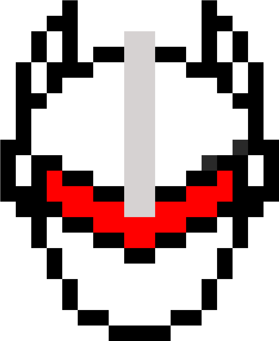 Genji Overwatch - Pokeball In Game Pixel (1800x1550), Png Download