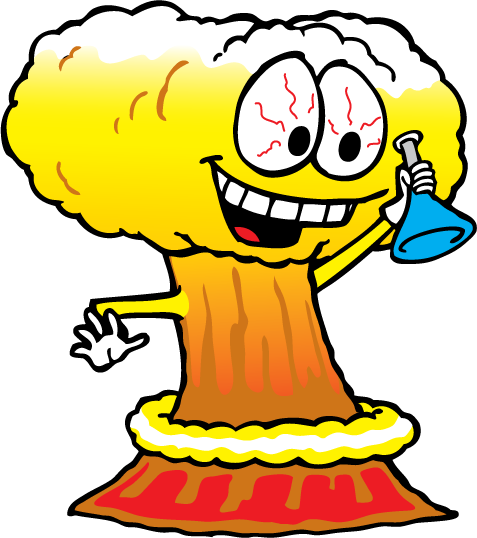 Toxie Head - Toxic Waste Candy Logo (477x538), Png Download