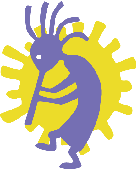 Kokopelli (436x540), Png Download