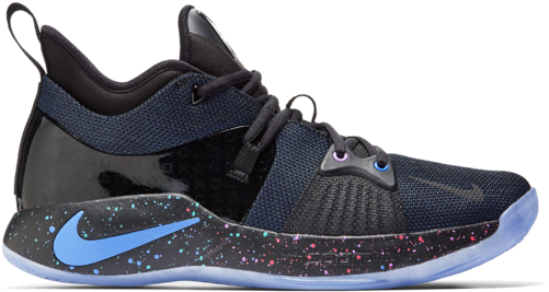 The Pg2 Playstation Features Several Different Colored - Nike Pg 2 Shoes (600x600), Png Download
