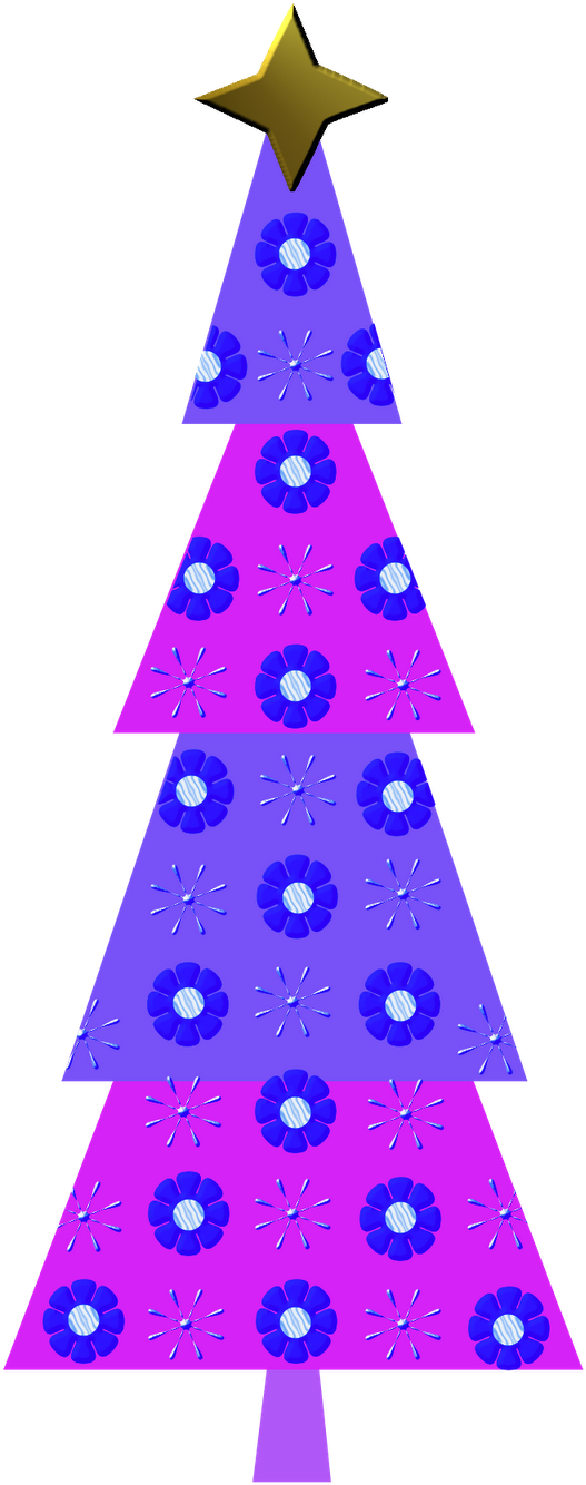 Christmas Tree Clip Art - Christmas Tree (758x1600), Png Download