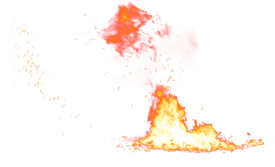 Fire 2 Png By Juaon - Fire On Ground Png (1024x576), Png Download