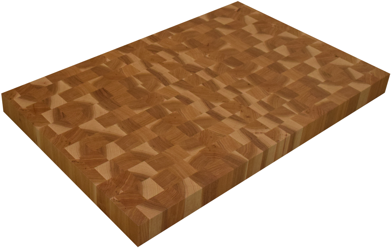 Hickory End Grain Butcher Block Countertop - Plywood (1280x819), Png Download