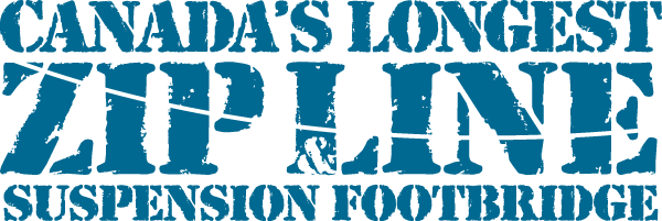 Canada's Longest Zipline & Suspension Footbridge - Canadas Longest Zipline (600x201), Png Download