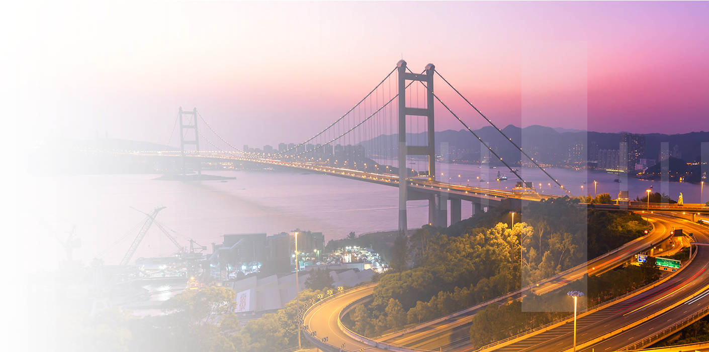 Infosys At Oracle Openworld 18 Booth - Tsing Ma Bridge (1920x700), Png Download