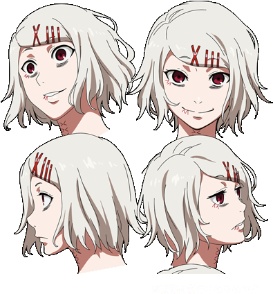 Tokyo Ghoul We Will Only Use The Hair And Maybe The - Suzuya Juuzou Character Design (400x448), Png Download