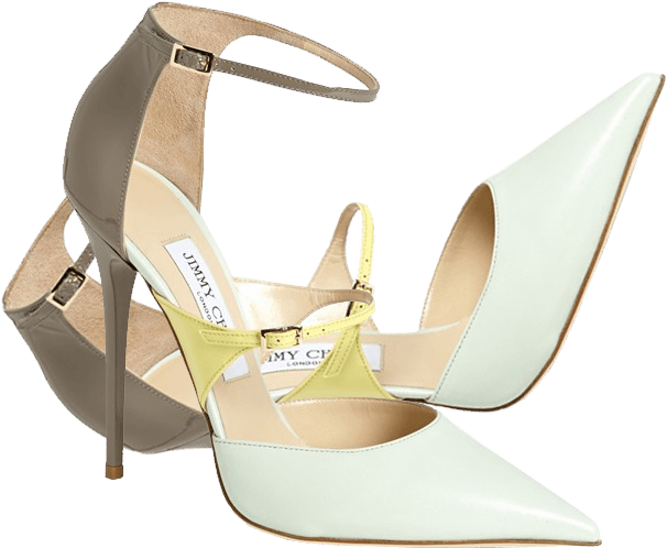 Jimmy Choo 'sunday' Ankle Strap Pump - Sandal (700x564), Png Download