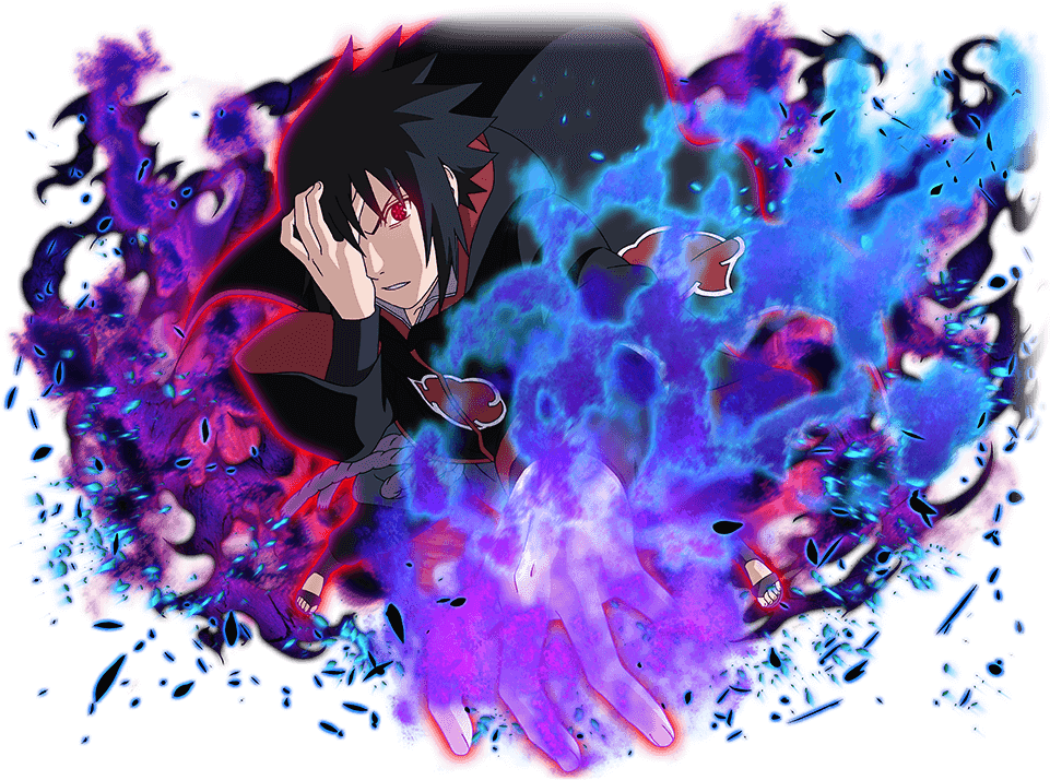 Naruto Blazing Cm2 Sasuke Png Transparent - Naruto Ultimate Ninja Blazing Sasuke (1024x812), Png Download