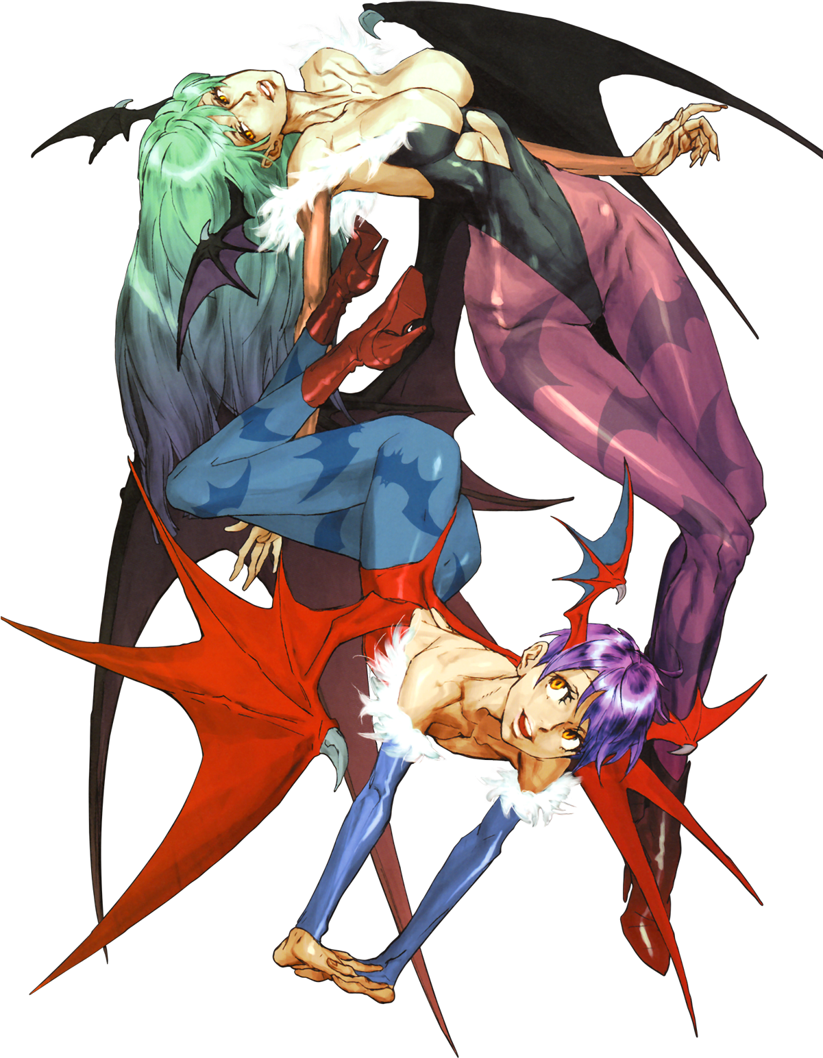 Ds - Darkstalkers Graphic File [book] (1200x1559), Png Download