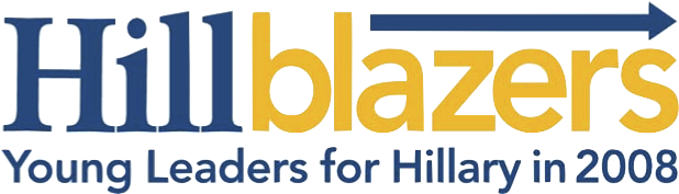 Hillblazers Logo - Hillary For President Shower Curtain (688x206), Png Download