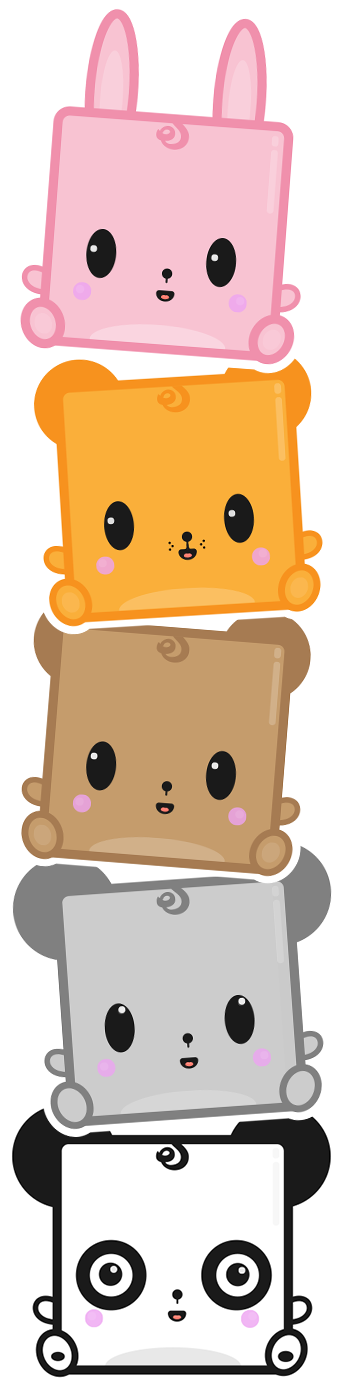 Cute, Kawaii, Stickers, Imessage - Cute Kawaii Stickers Png (720x1440), Png Download