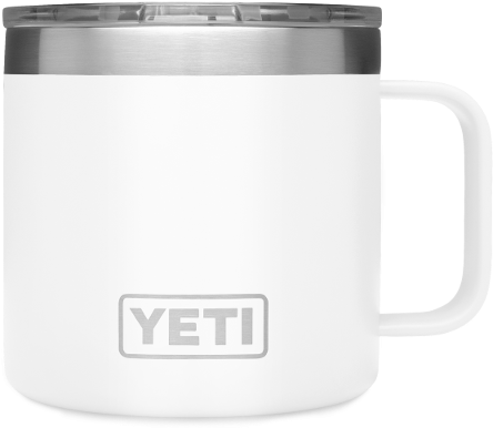 Rambler 14 Oz Mug - Yeti (480x480), Png Download