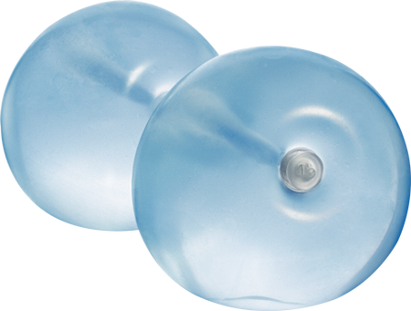 With Reshape, Two Connected Balloons Filled With Saline - Gastric Balloon (450x341), Png Download