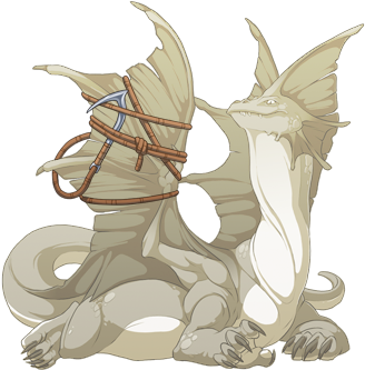 Ice Pick Bogsneak F - Frosted Grove Flight Rising (350x350), Png Download