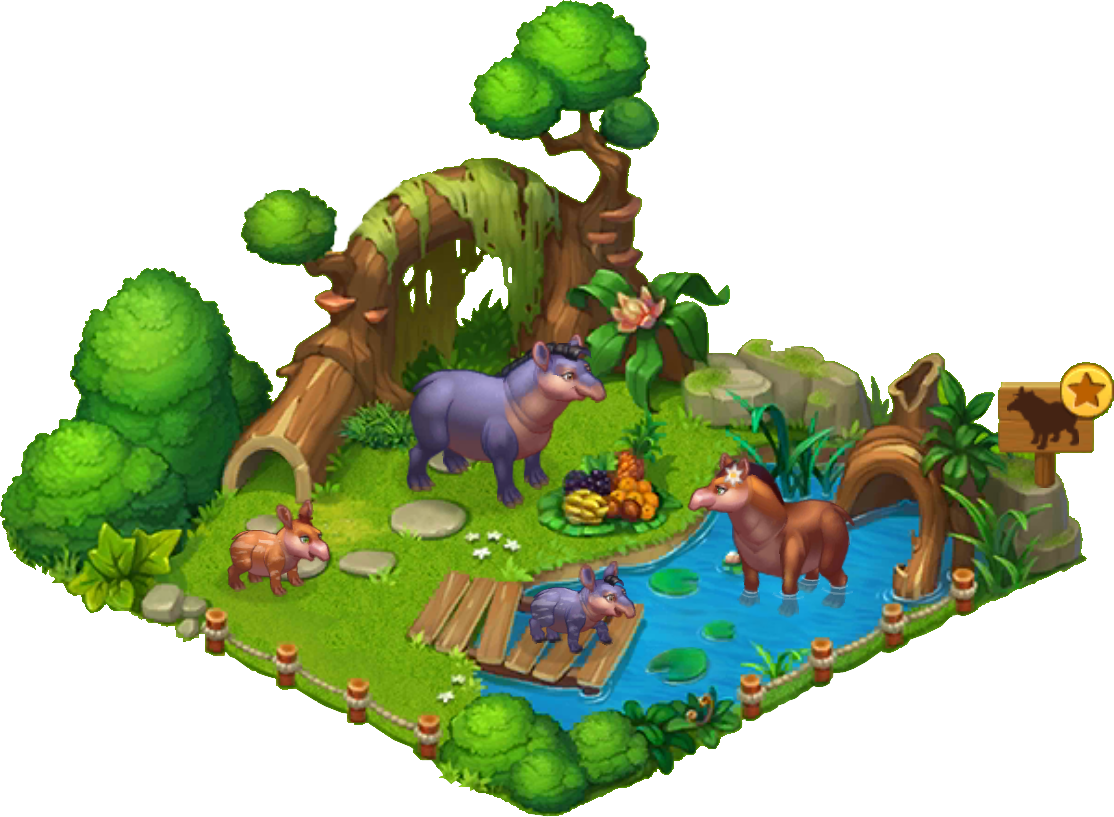 Tapir Enclosure - Tapir (1114x817), Png Download