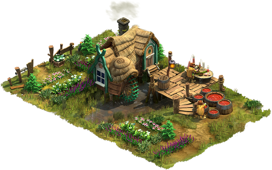 File - Elxorchalfings21 - Scale Model (892x560), Png Download