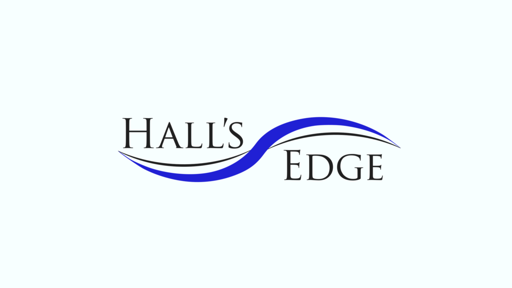 Halls Edge Logo - Logo (1000x563), Png Download