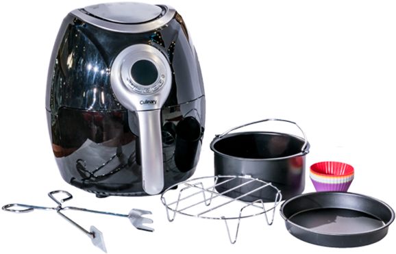 Culinary Air Fryer - Small Appliance (600x600), Png Download