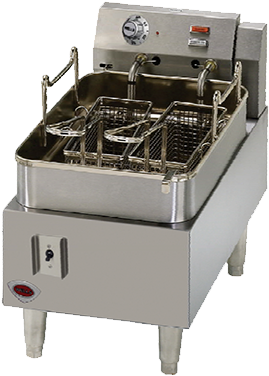 Wells F15 15 Lb Half Basket Countertop Electric Fryer (400x400), Png Download