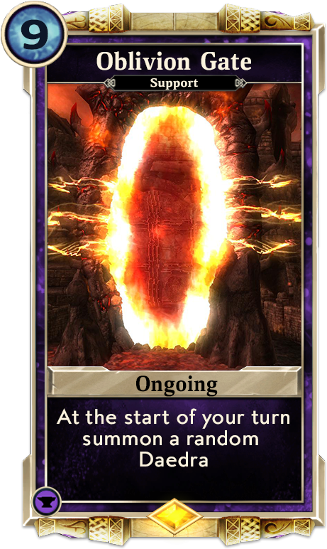 [custom Card] Oblivion Gate - Almalexia Elder Scrolls Legends (490x780), Png Download