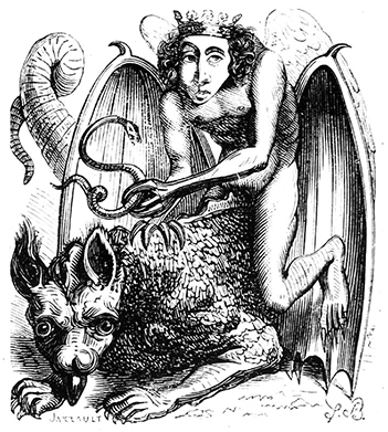 Una De Las Ramas Más Importantes Del Satanismo Politeísta, - Demonio De La Sabiduria (620x390), Png Download