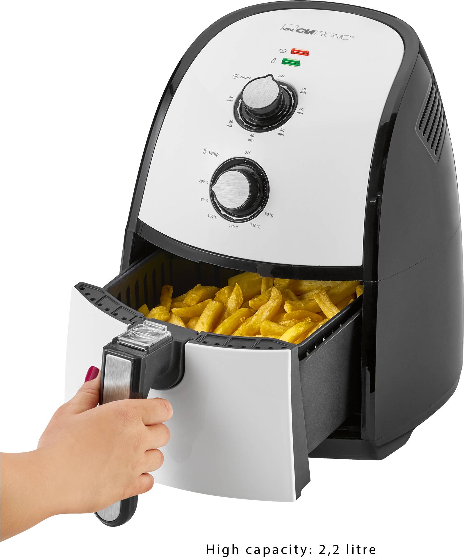 Oil And Fat Free Hot Air Fryer - Fr 3667 (2000x2000), Png Download