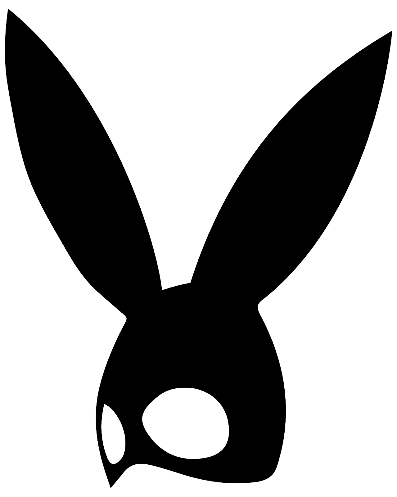 Shorts Bottle And Sticker Source - Mascara De Conejo De Ariana Grande Png (1600x1600), Png Download