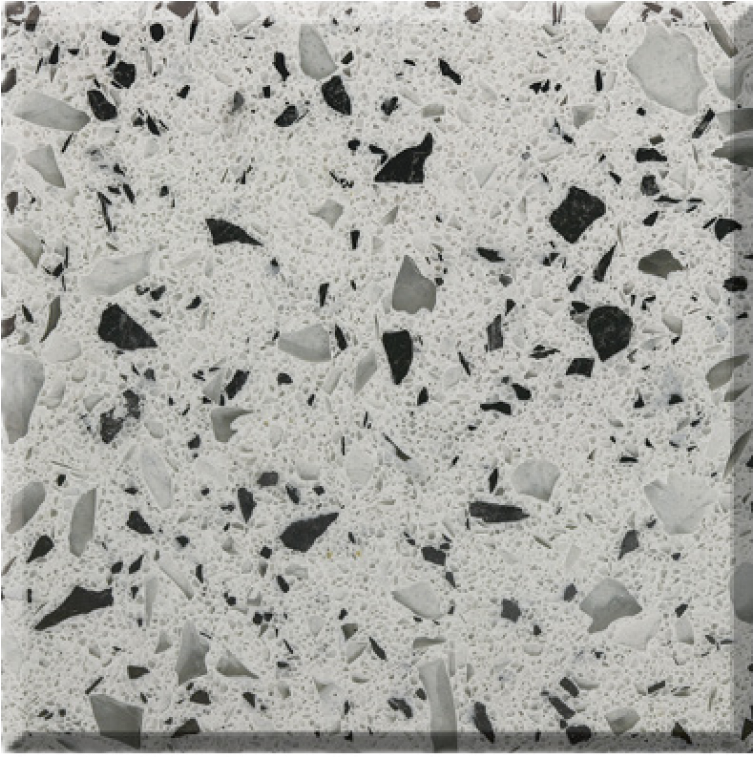 Pl9 Metallic White Quartz Slab - Rock (1066x800), Png Download