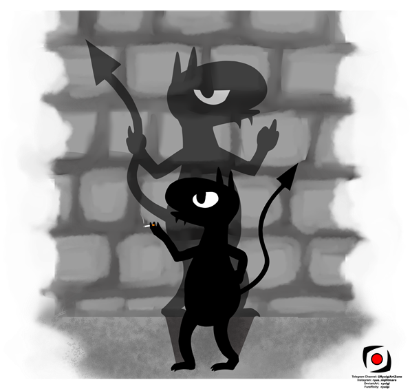 Desencanto Demonio Lucy (600x600), Png Download