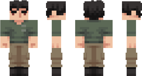 Minecraft Skin Demonio - Eystreem Skin (600x348), Png Download