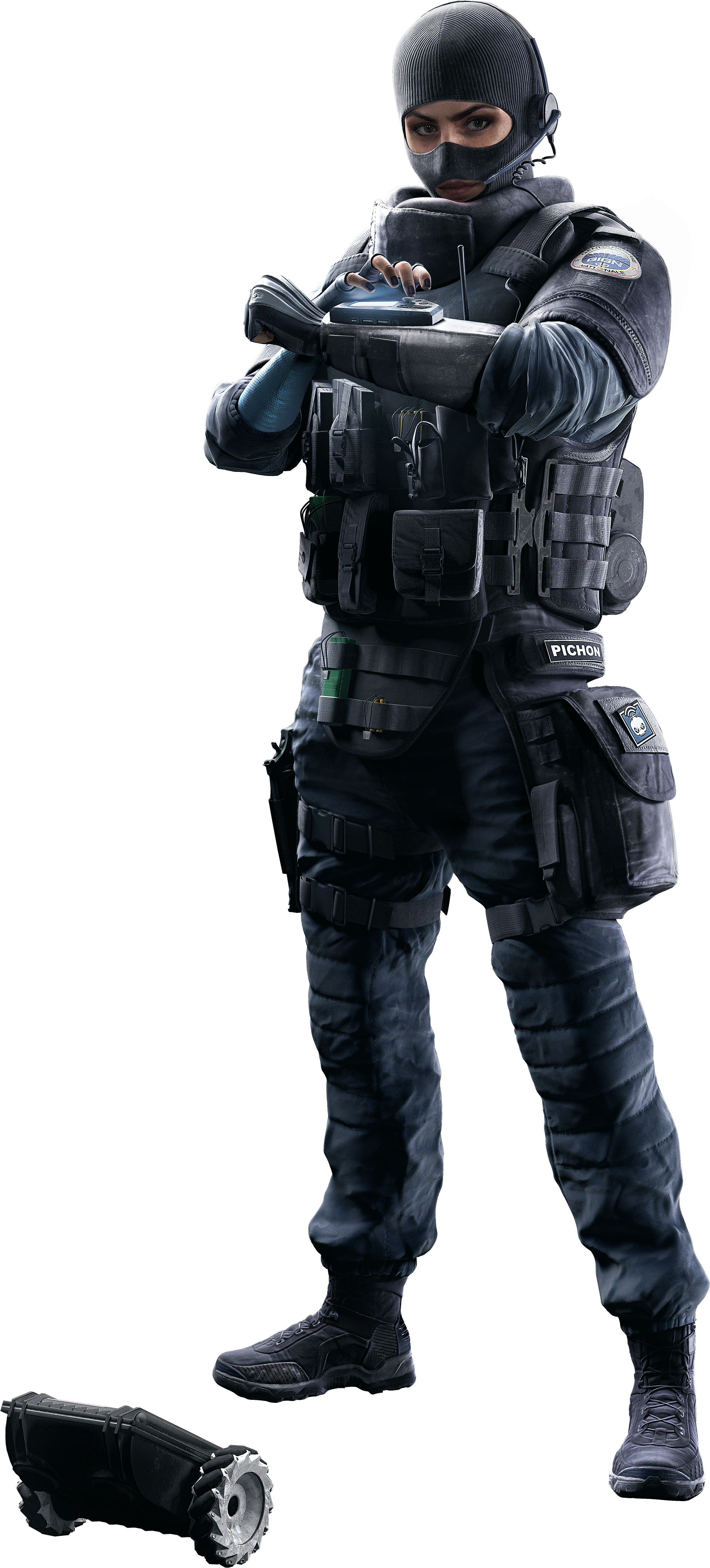 Twitch - Rainbow Six Siege Png (574x1232), Png Download