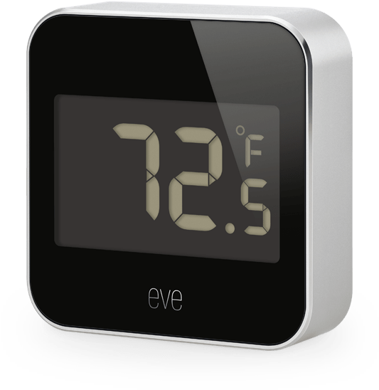 Eve Degree - Elgato Eve Degree - Temperature And Humidity Monitor (670x700), Png Download