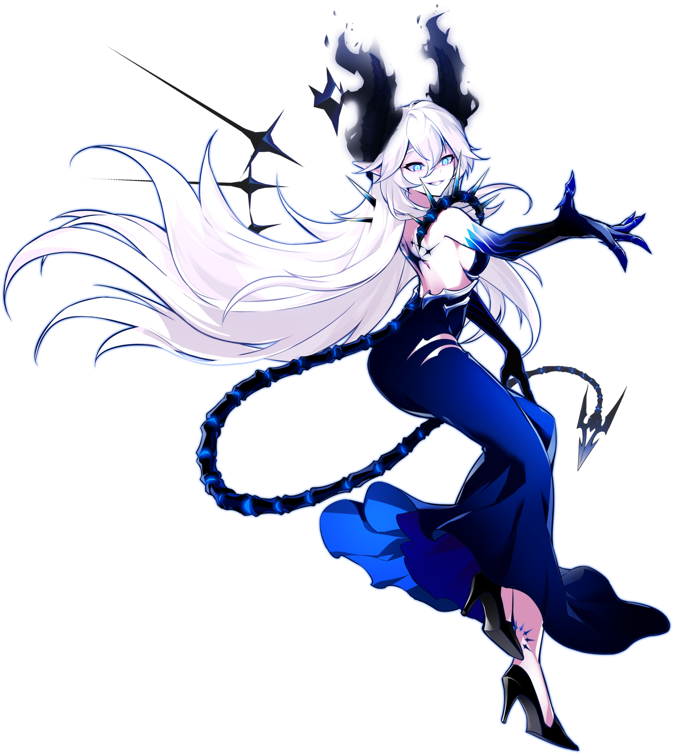 Satanism Clipart Dancing - Altar Of Evil Elsword (1500x1614), Png Download