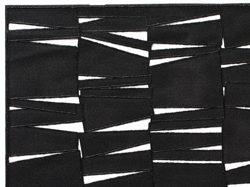 The Modern Placemat In Black - Placemat (800x600), Png Download