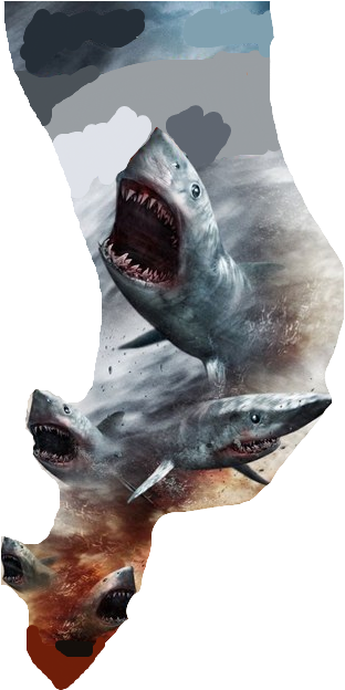Sharknado - Sharknado Film (450x631), Png Download