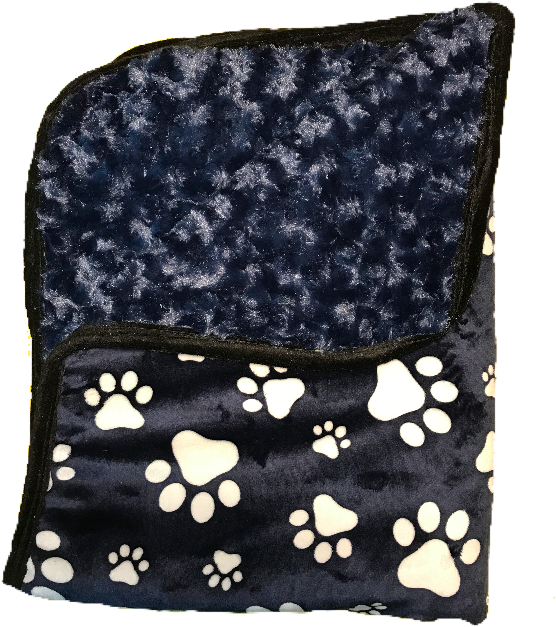 Blue Paw Print Pet Blanket - Snow Leopard (800x800), Png Download