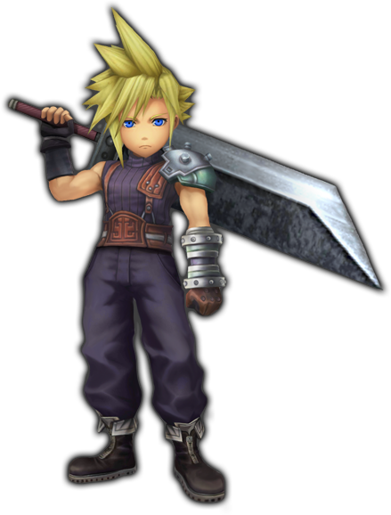 Overall Score - Cloud Ff7 Png (439x578), Png Download